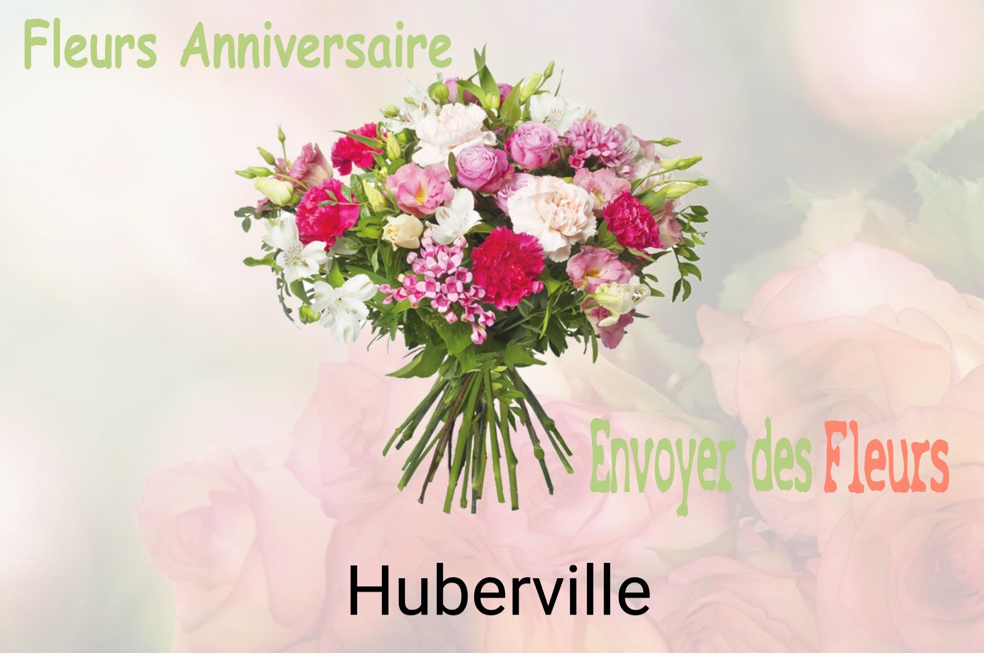 Bouquet de fleurs d’anniversaire livré à Huberville